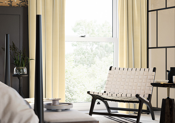 Ultra Luxe Velvet, Cream - Made to Measure Curtains - Image 5